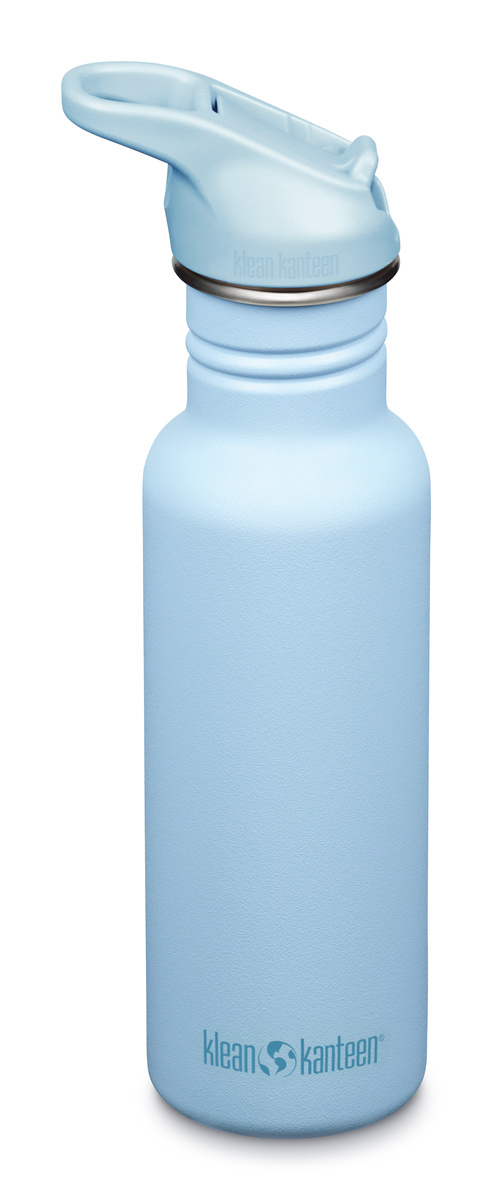 Klean Kanteen Classic Clear Sky w/ Flip Seal Sport Cap 800 ml