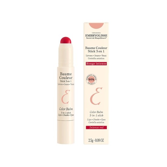 Embryolisse Color Balm 3-In-1 Stick Intense Red 2,5 g