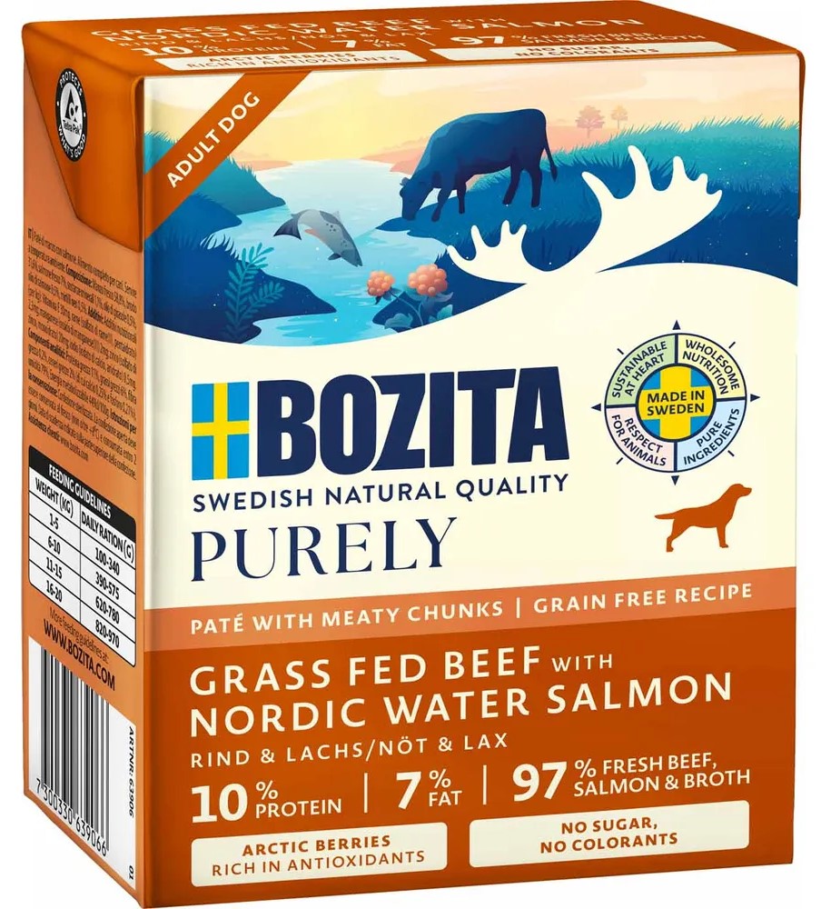 Bozita Dog Purely Pate Salmon 370 g