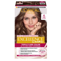L'Oréal Paris Excellence Creme Permanent Hårfärg 6 Dark Blonde