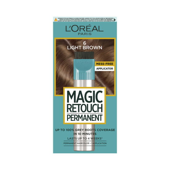 L'Oréal Paris Magic Retouch Permanent Direktverkande Hårfärg 6 Light Brown