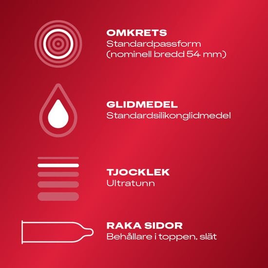 Durex Thin Feel Ultra Thin Kondomer 30 st