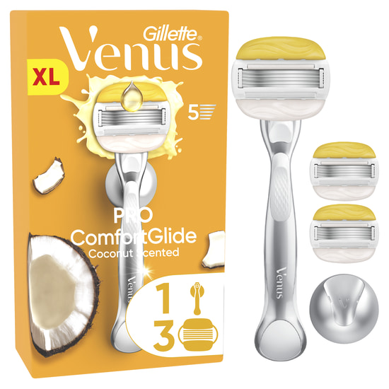 Gillette Venus Pro ComfortGlide Coconut & Olay Rakhyvel med 3 st Rakblad