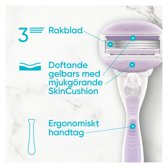 Gillette Venus ComfortGlide Breeze Rakblad 8 st