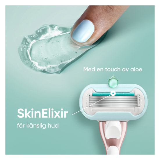 Gillette Venus Pro Smooth Sensitive Rakblad 4 st