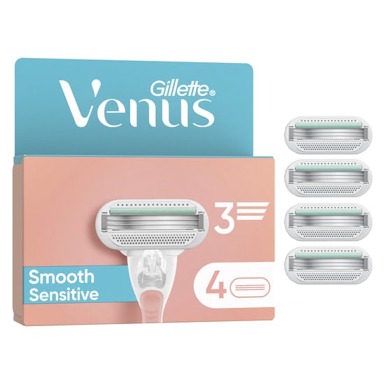 Gillette Venus Smooth Sensitive Rakblad 4 st