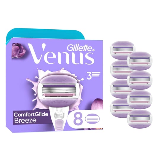 Gillette Venus ComfortGlide Breeze Rakblad 8st