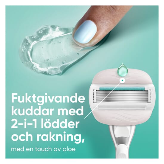 Gillette Venus Pro ComfortGlide Sensitive Rakblad 6 st