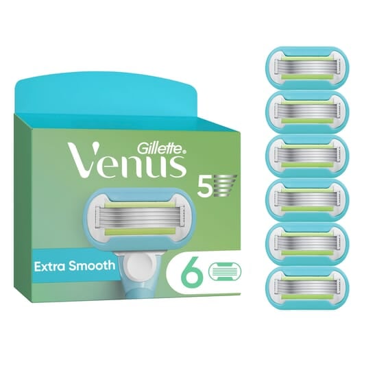 Gillette Venus Extra Smooth Rakblad 6 st