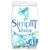 Gillette Simply Venus 2 Engångsrakhyvlar 4 st