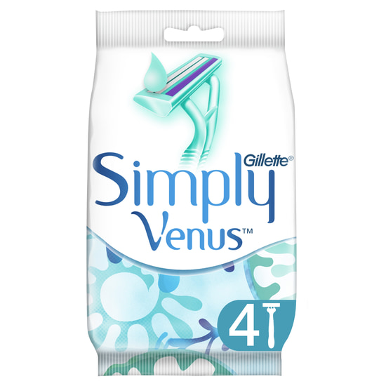 Gillette Simply Venus 2 Engångsrakhyvlar 4 st
