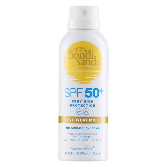 Bondi Sands SPF50+ Everyday Aerosol Mist Spray 160 g 