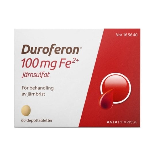 Duroferon Depottablett 100 mg Fe2+ 60 st