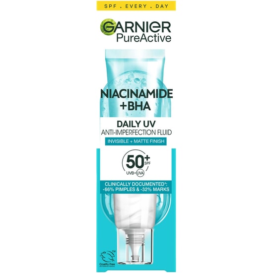 Garnier PureActive BHA+Niacinamid Anti-Imperfection Daily UV-Fluid SPF50+ 40 ml