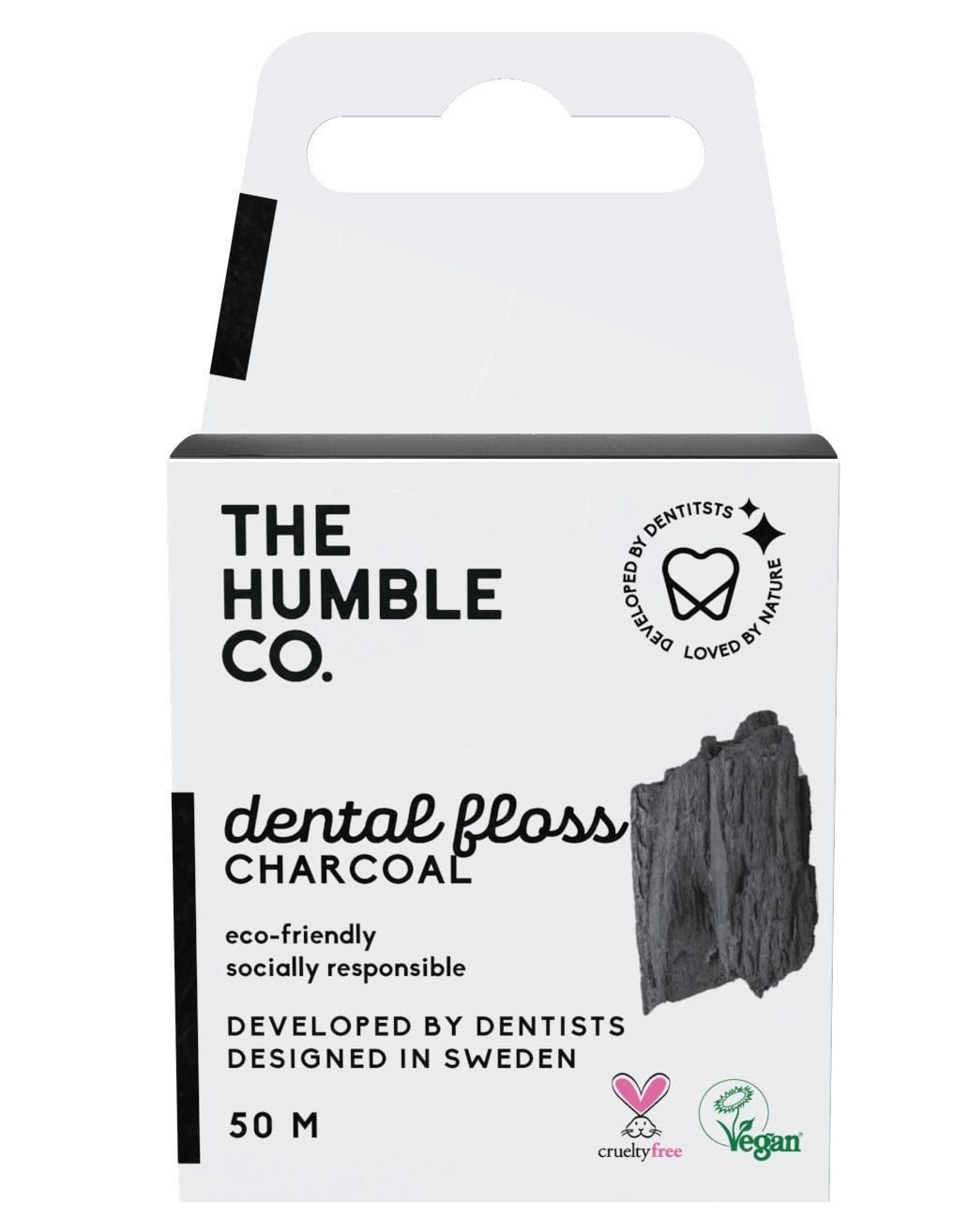 Humble Dental Floss Charcoal Mint 50 m