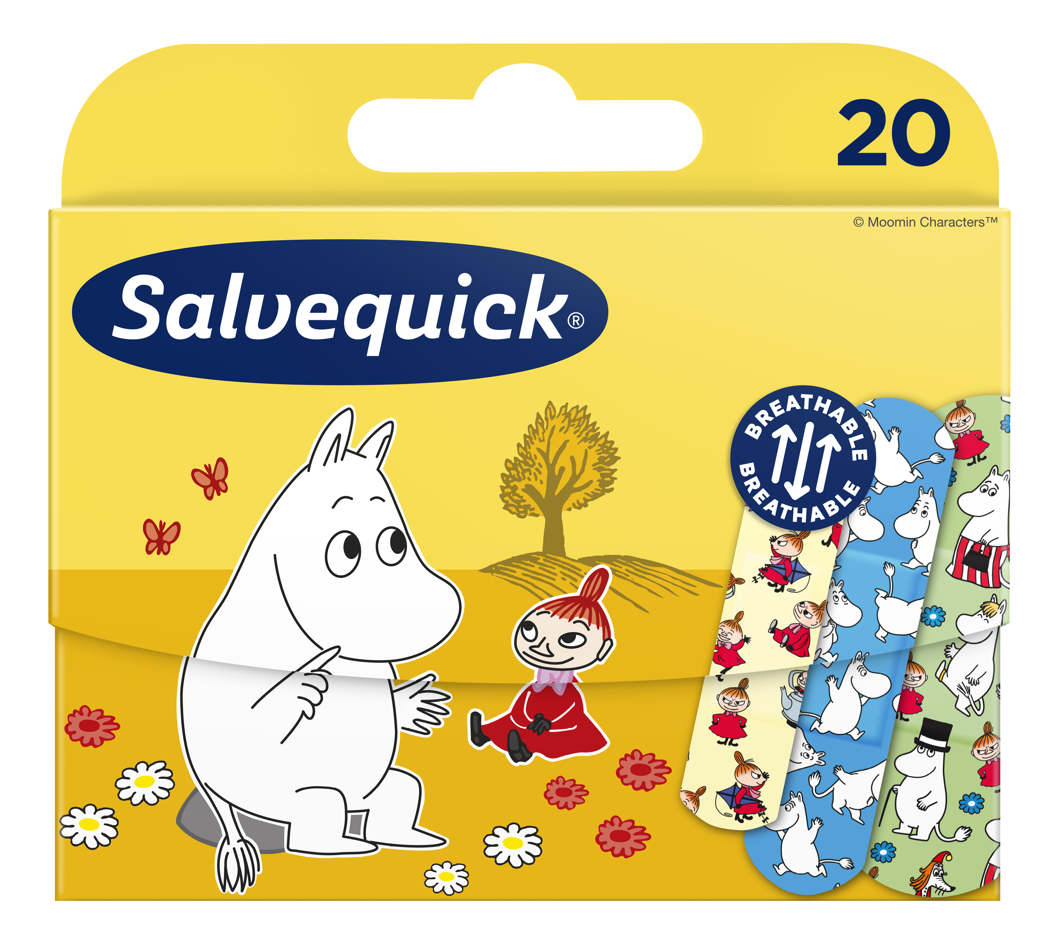 Salvequick Mumin Barnplåster 20 st