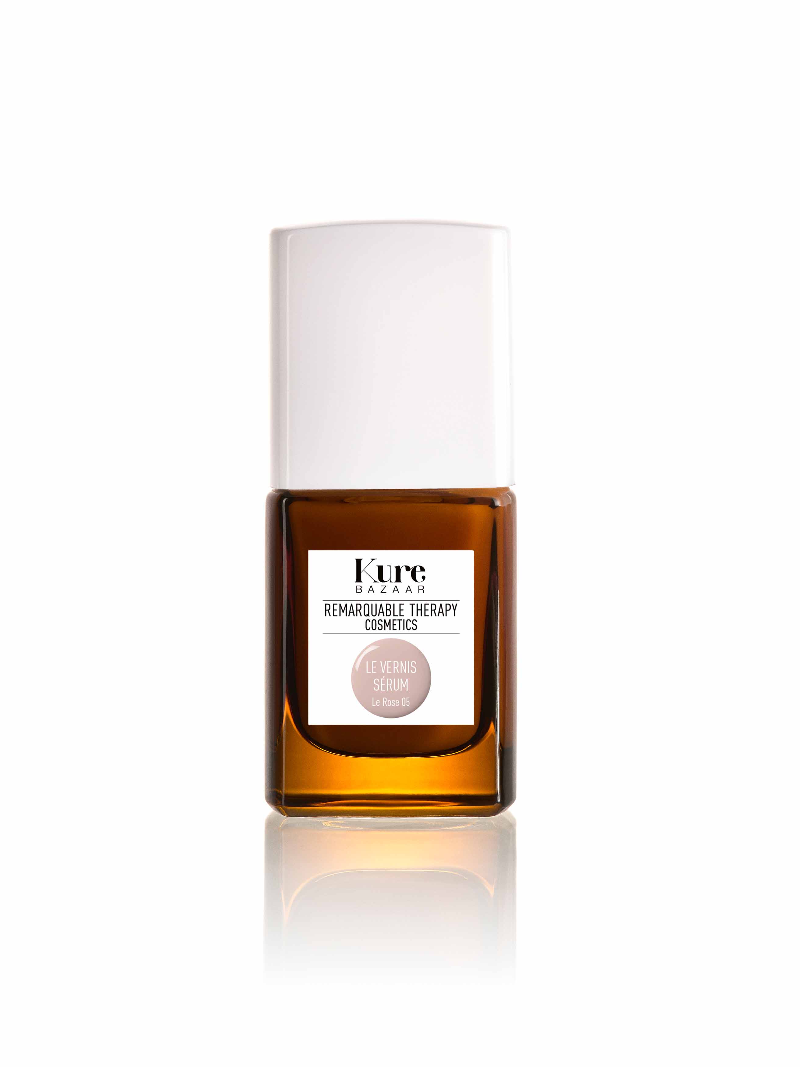 Kure Bazaar Remarquable Therapy Färgade Nagelförstärkare Le Rose 05 10 ml