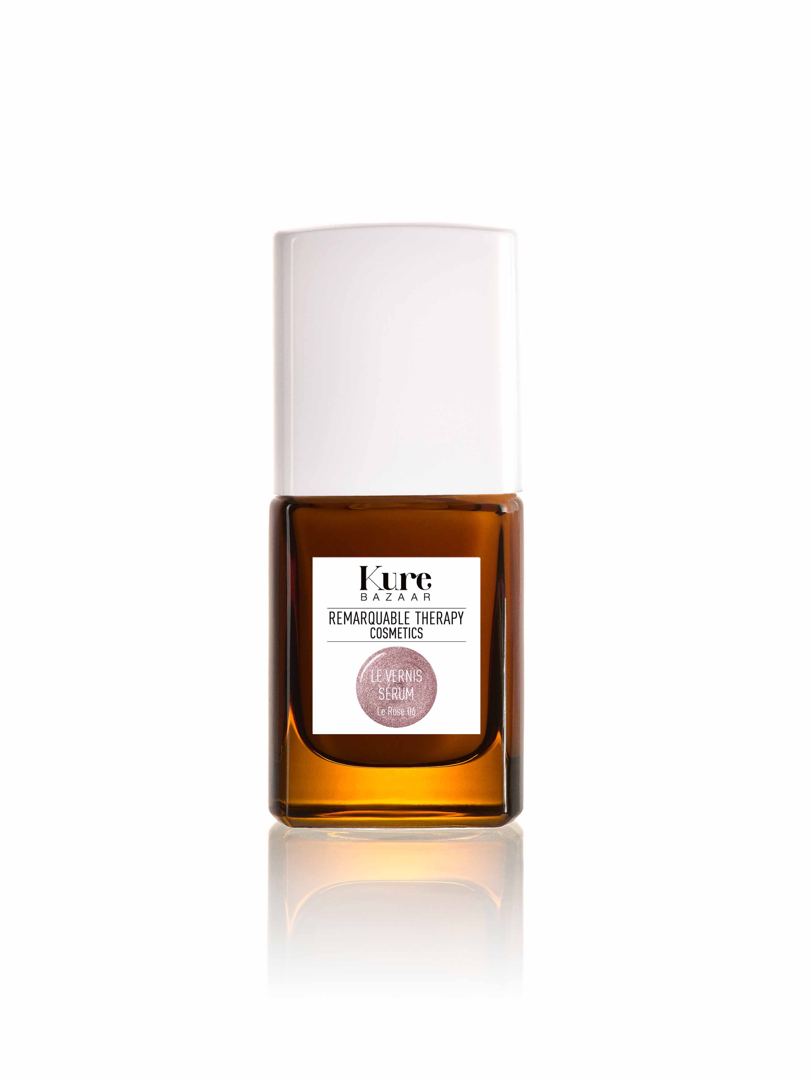 Kure Bazaar Remarquable Therapy Färgade Nagelförstärkare Le Rose 06 10 ml