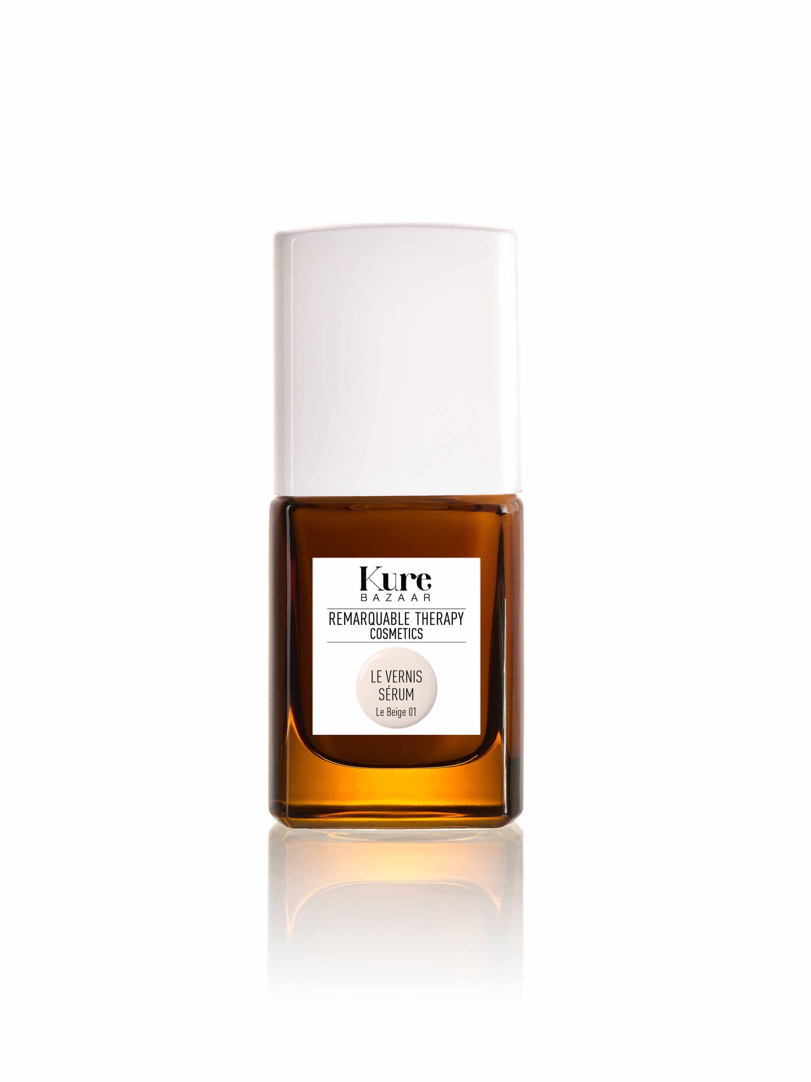 Kure Bazaar Remarquable Therapy Färgade Nagelförstärkare Le Beige 01 10 ml