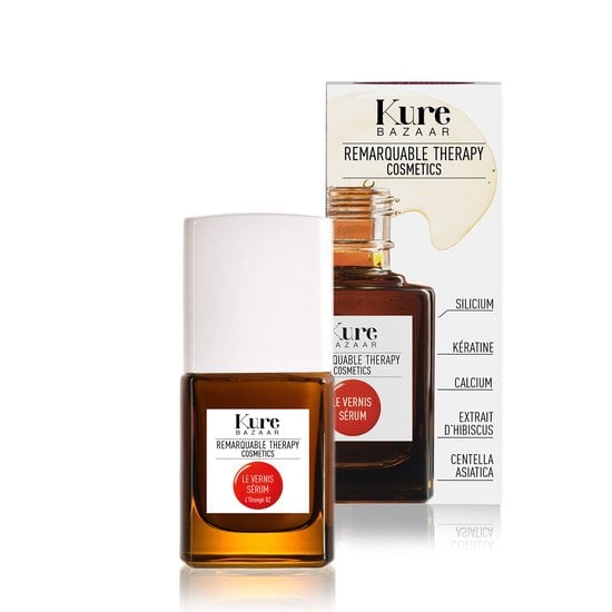 Kure Bazaar Remarquable Therapy Färgade Nagelförstärkare L'Orangé 02 10 ml