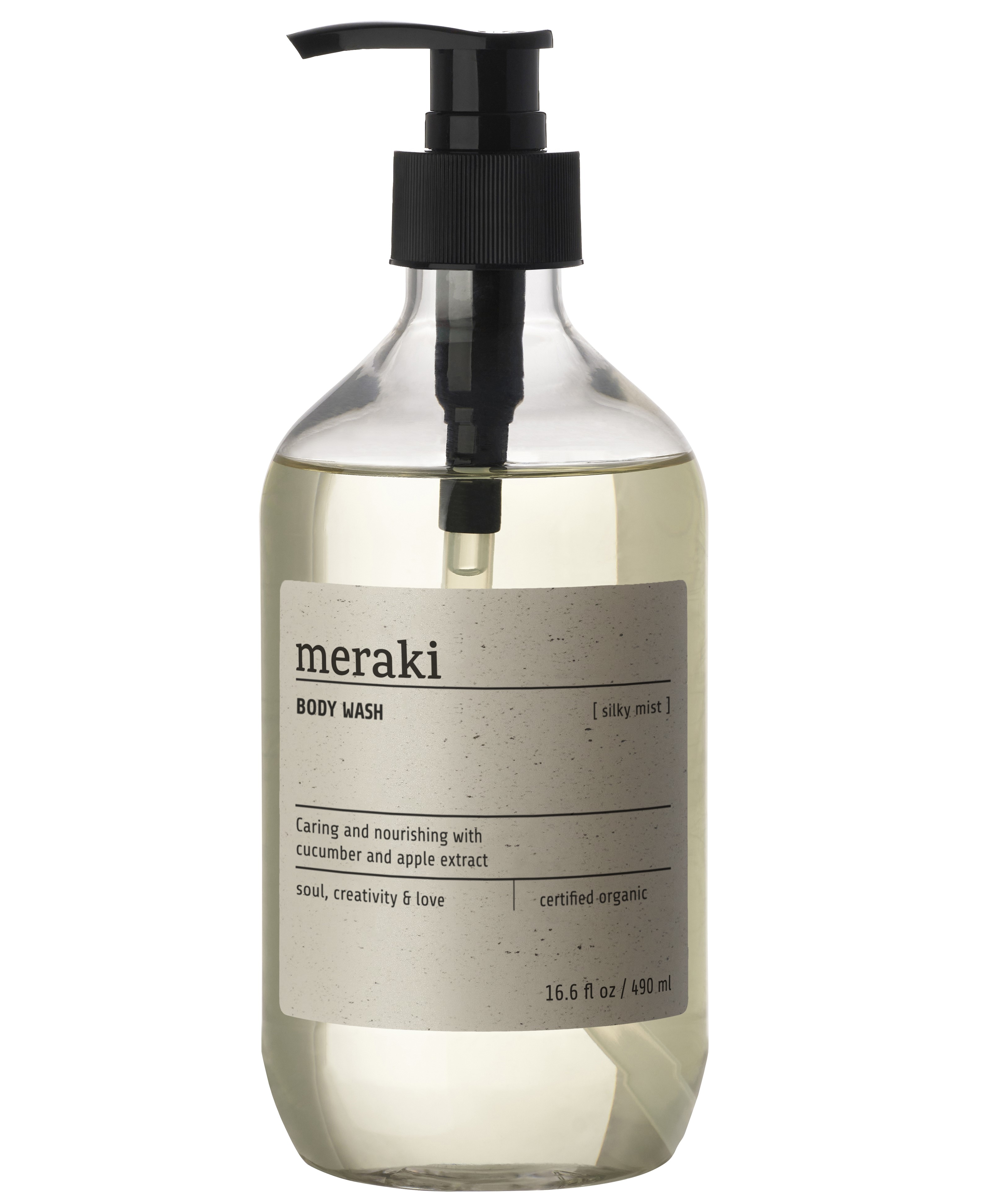Meraki Body Wash Silky Mist 490 ml
