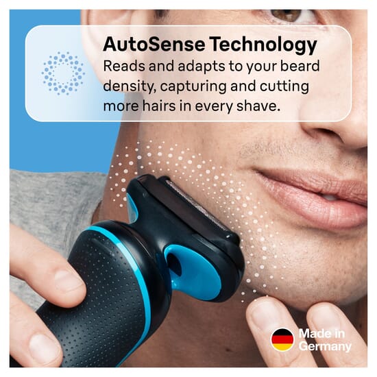 Braun Series 5 51-B1000s Rakapparat Blå