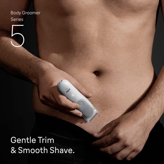 Braun Body Groomer Series 5 +2 Groomingverktyg BG5500 Grå