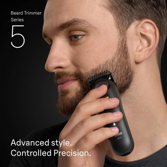Braun Skäggtrimmer Series 5 +4 Stylingverktyg BT5520 Svart