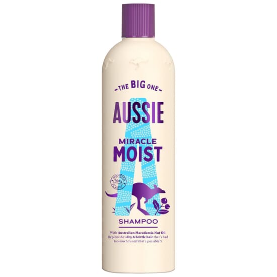 Aussie Miracle Moist Schampo 500 ml
