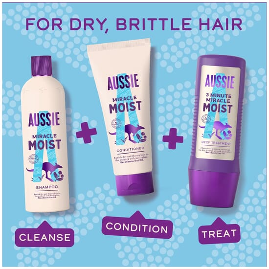 Aussie 3 Minute Miracle Moisture 225 ml