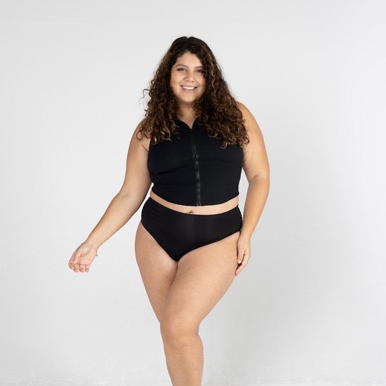 Menstrosan High Waist Thong XL Absorptionsnivå Lätt