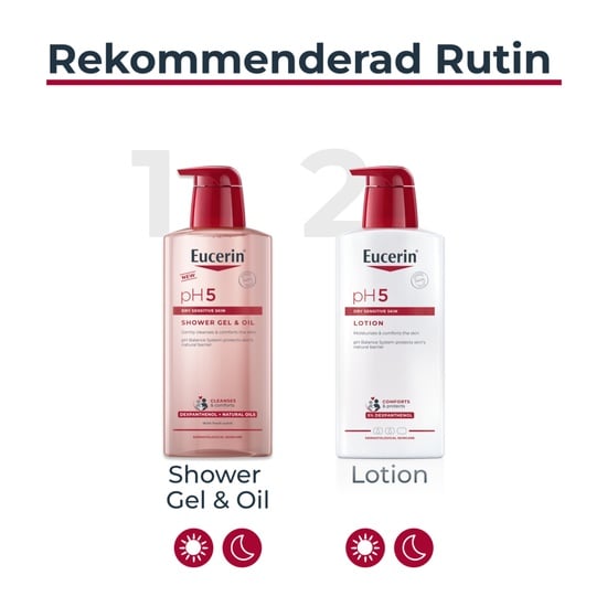 Eucerin pH5 Shower Gel & Oil 400 ml