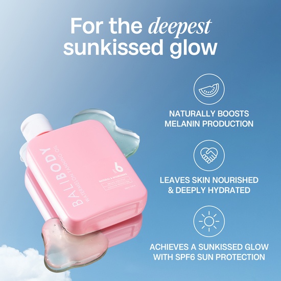 Bali Body Watermelon Tanning Oil SPF6 100 ml