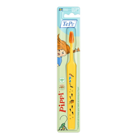 TePe Kids Pippi Extra Soft Tandborste 1-pack