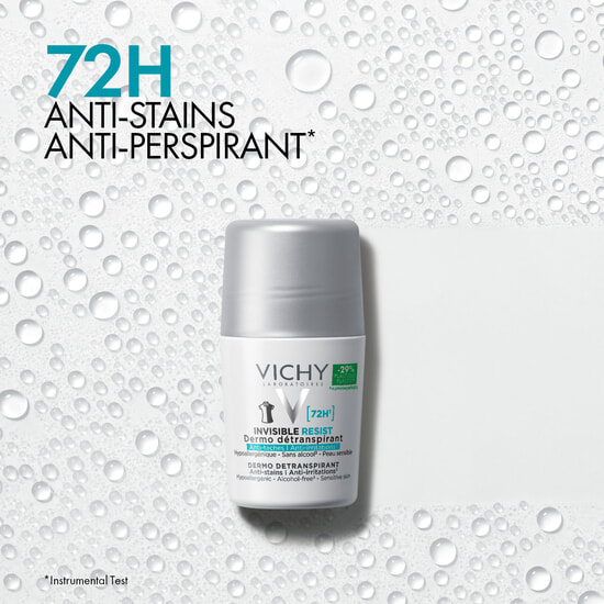 Vichy Invisible Protect 72h Anti-Stain Roll-On 50 ml