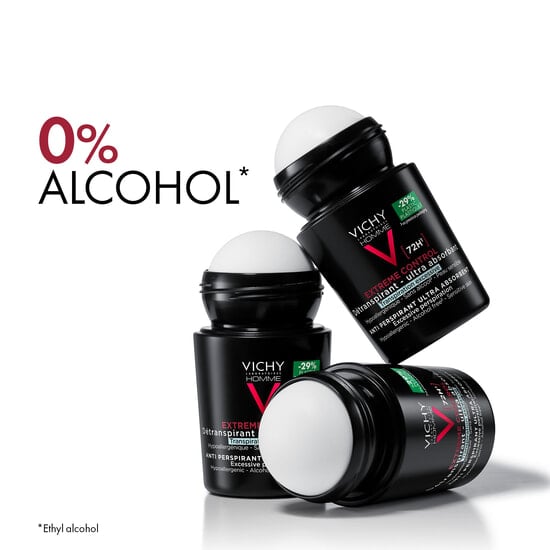 Vichy Homme Roll-on Antiperspirant 72H 50 ml
