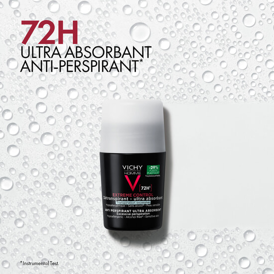 Vichy Homme Roll-on Antiperspirant 72H 50 ml