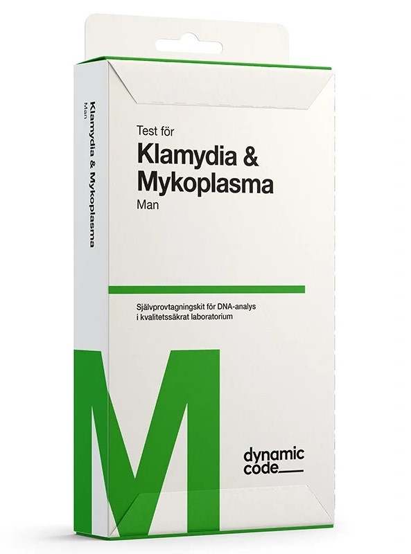 Dynamic Code Självprovtagningskit Klamydia & Mykoplasma Man