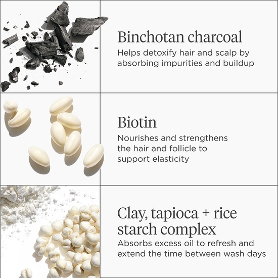 Briogeo Scalp Revival Charcoal + Biotin Dry Schampo 50 ml