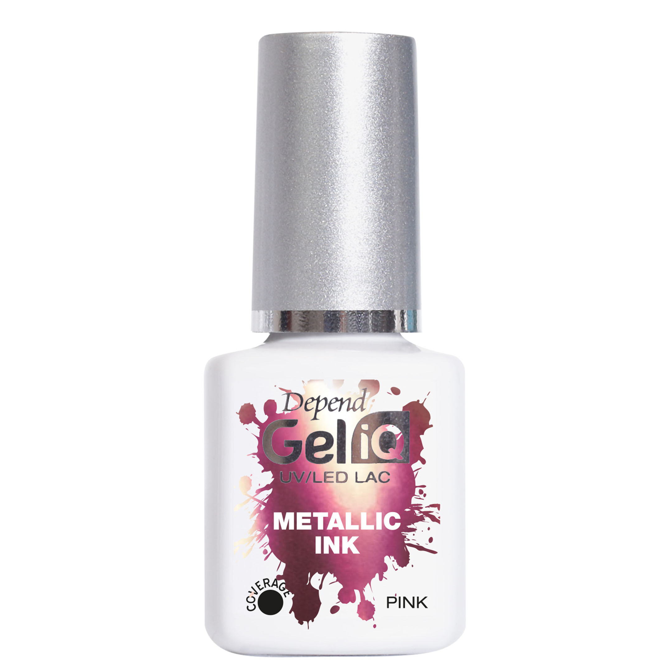 Depend Gel IQ Effects Metallic Ink Pink 5 ml