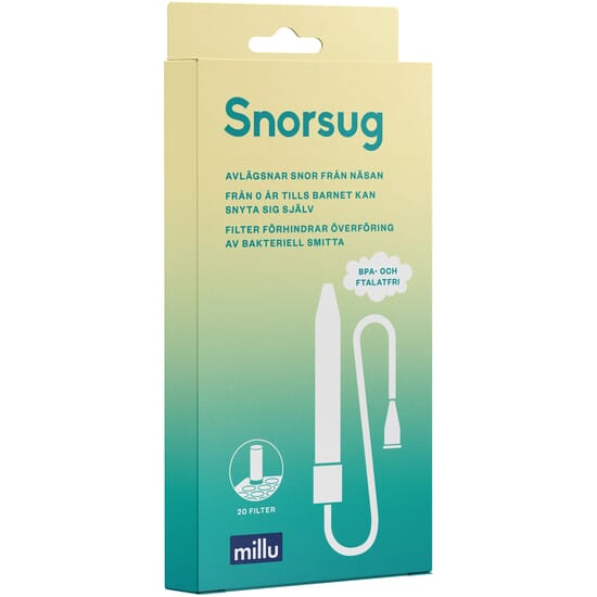 Millu Snorsug + 20 filter