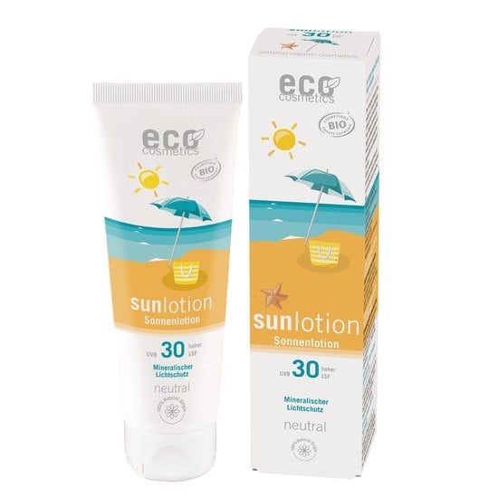 Eco Cosmetics Sollotion Neutral SPF30 Aloe Vera & Granatäpple EKO 125 ml