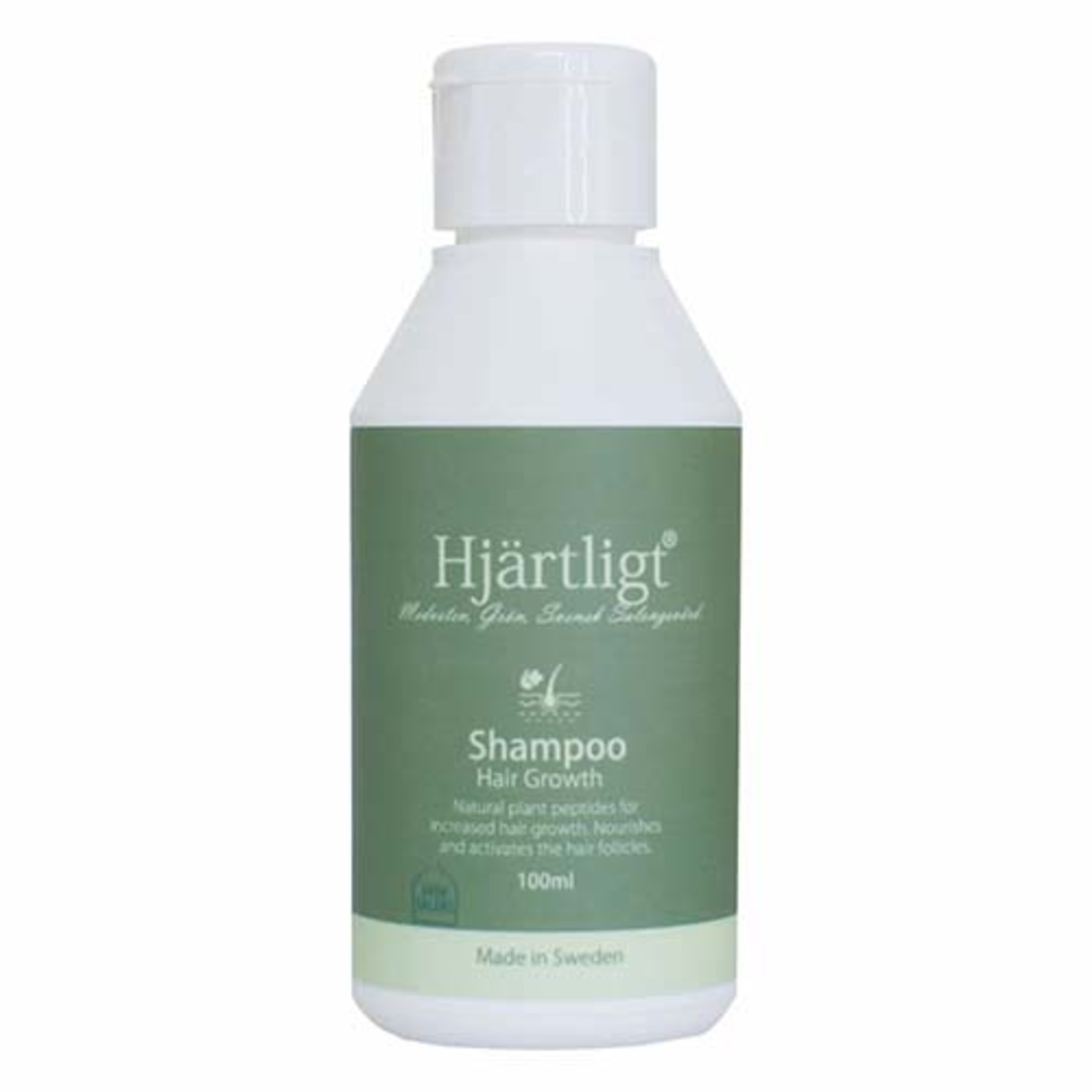 Alternativ bild 1 för Hjärtligt Minisize Growth Shampoo 100 ml