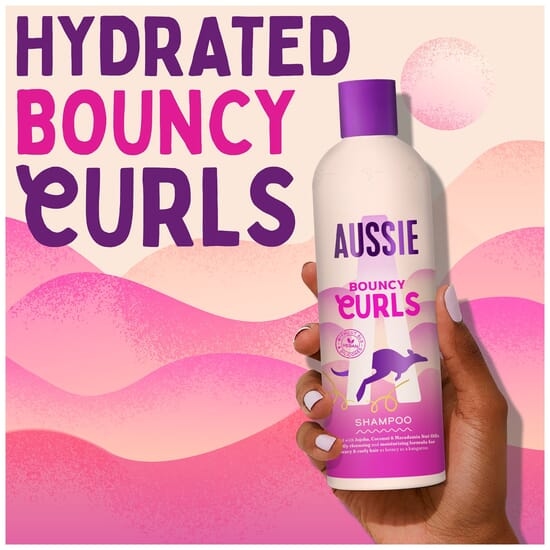Aussie Bouncy Curls Hydrating Schampoo 300 ml