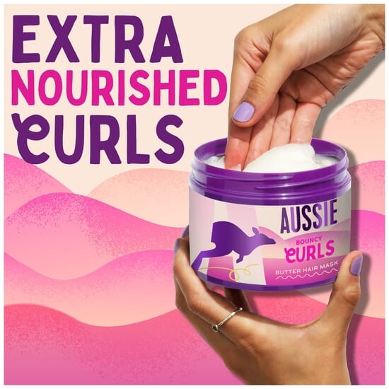 Aussie Bouncy Curls Rich Butter Hårinpackning 450 ml