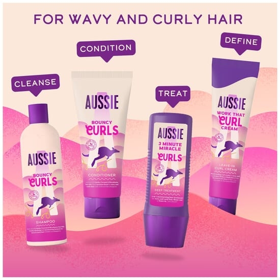 Aussie Bouncy Curls Deep Treatment 3 Minute Miracle 225 ml