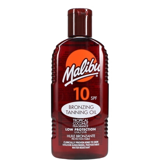 Malibu Bronzing Tanning Oil SPF10 200 ml