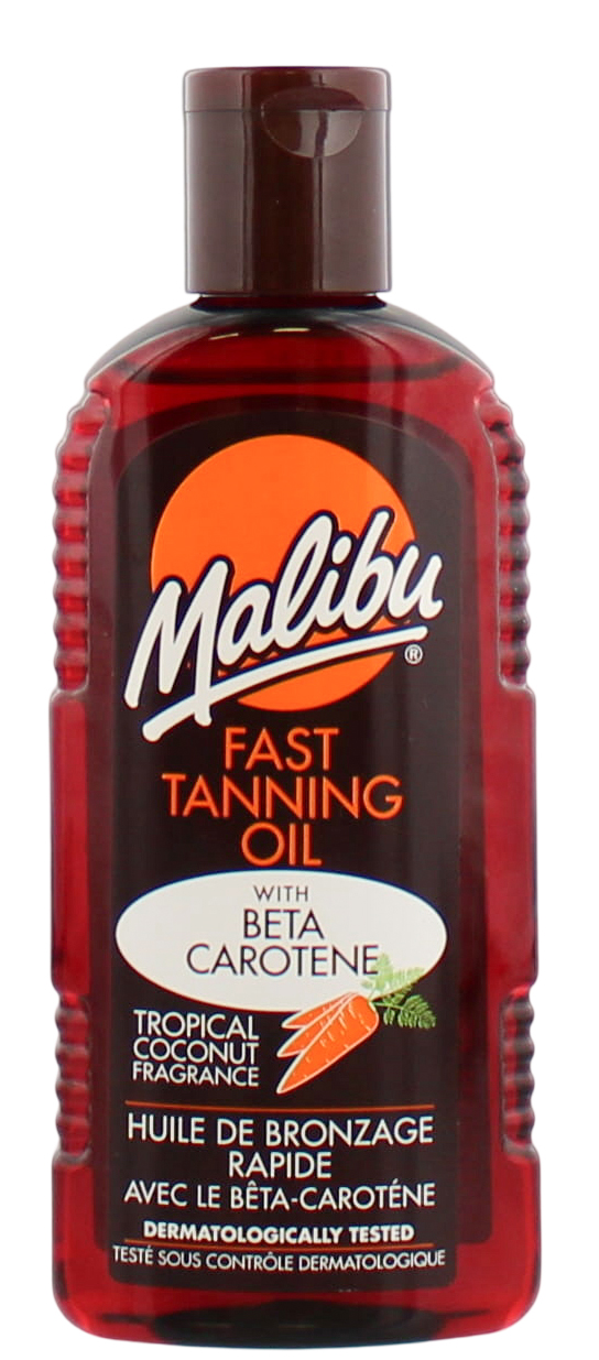 Malibu Fast Tanning Oil Beta Carotene 200 ml