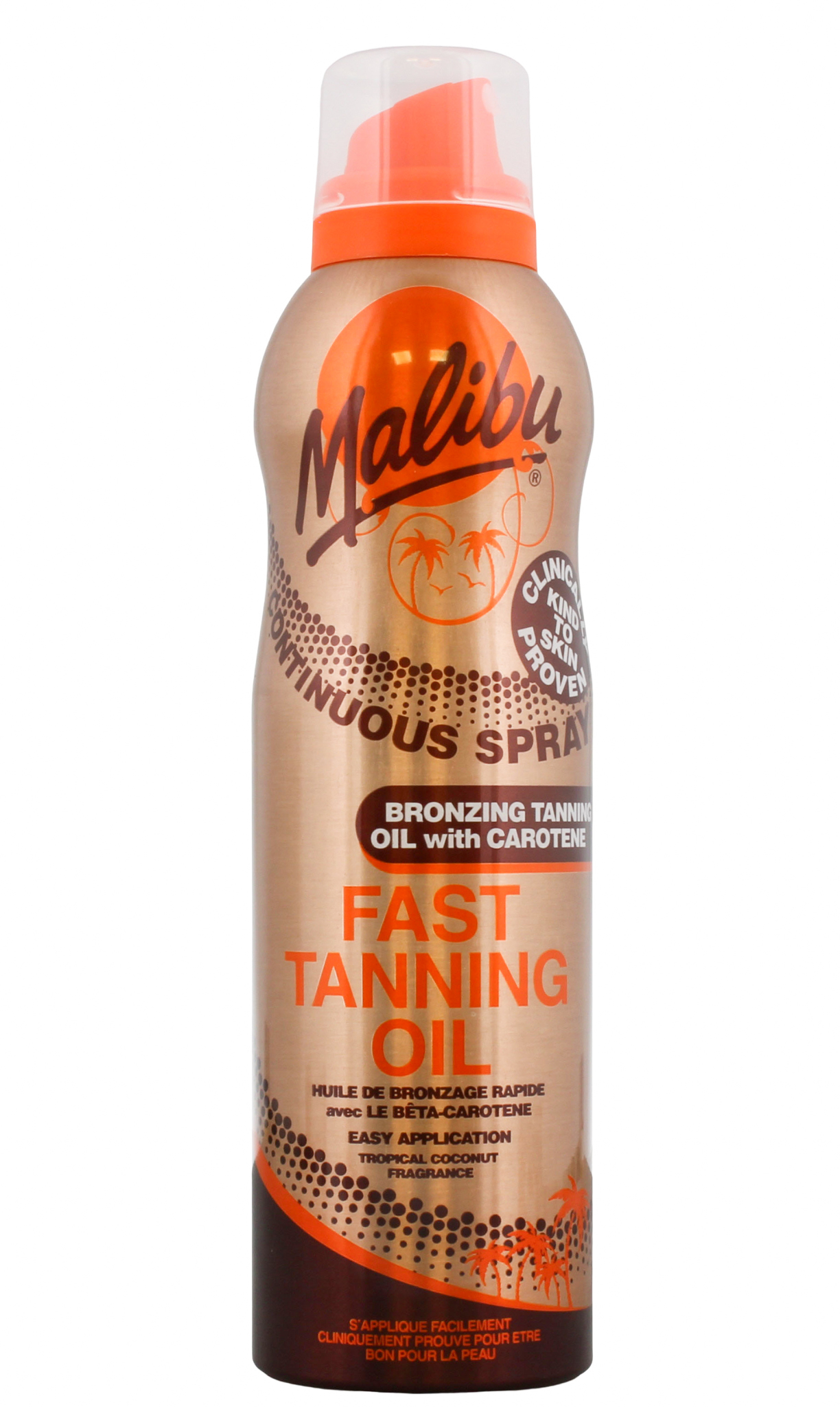Malibu Continuous Fast Tanning Oil Spray 175 ml