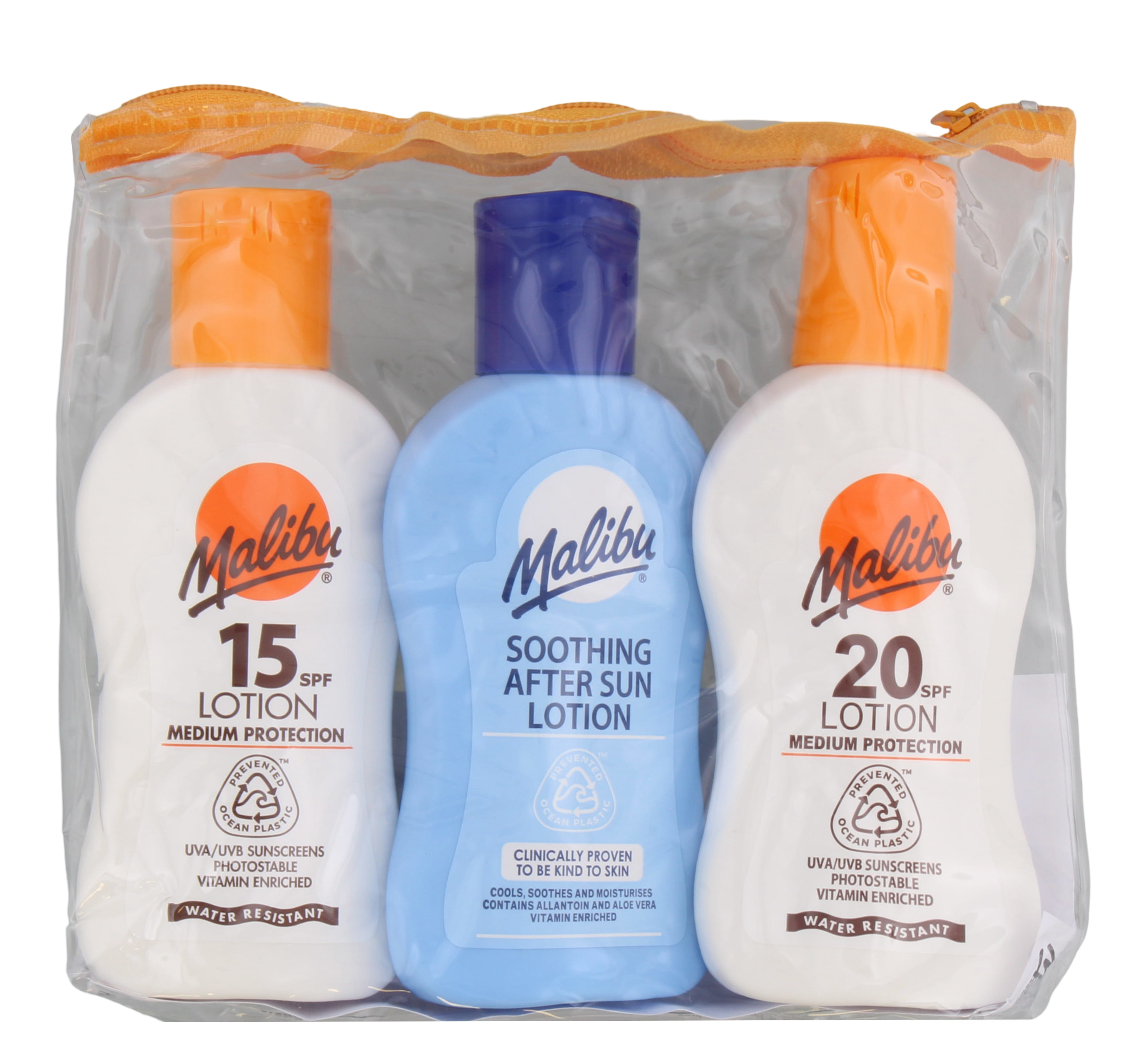 Malibu 3-pack & Bag 3 x 100 ml